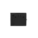 Cabinet installation hanging two sections 19 '' 9U 600x600mm black