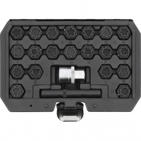 WHEEL NUTS SOCKET SET YT-060304 YATO