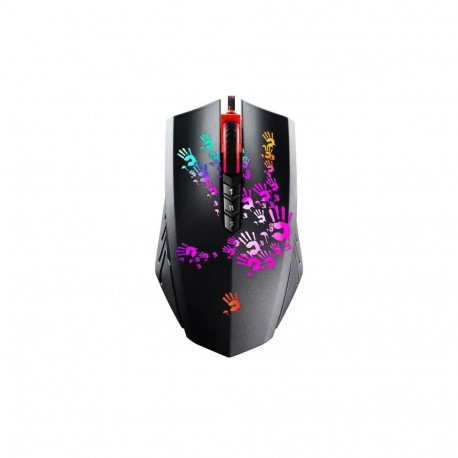 A4tech Bloody Blazing A60 gaming mouse | RGB backlight | 6200 DPI | USB | black