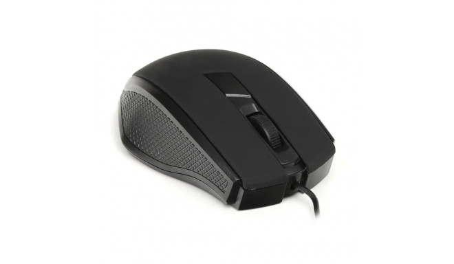 Omega OM08B computer mouse | 1000 DPI | USB | Black