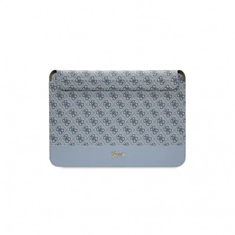 Guess 4G Stripe Metal Logo sülearvuti ümbris 14" sinine