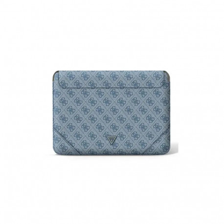 Original GUESS Laptop Sleeve 4G Uptown Triangle Logo GUCS16P4TB 16 inches blue