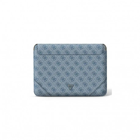 Original GUESS Laptop Sleeve 4G Uptown Triangle Logo GUCS14P4TB 13|14 inches blue