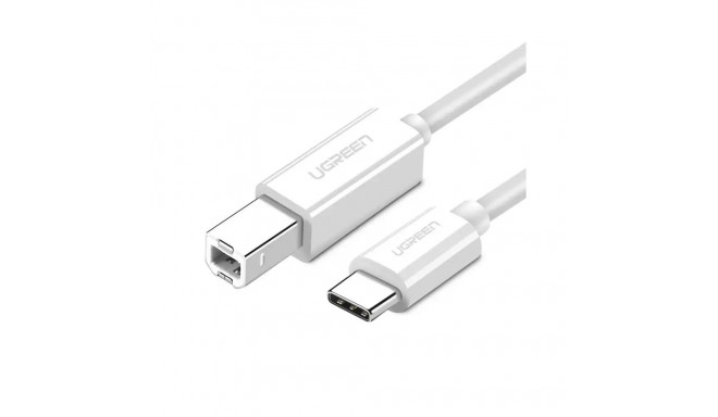 USB 2.0 C-B UGREEN US241 to 1.5m printer cable (white)