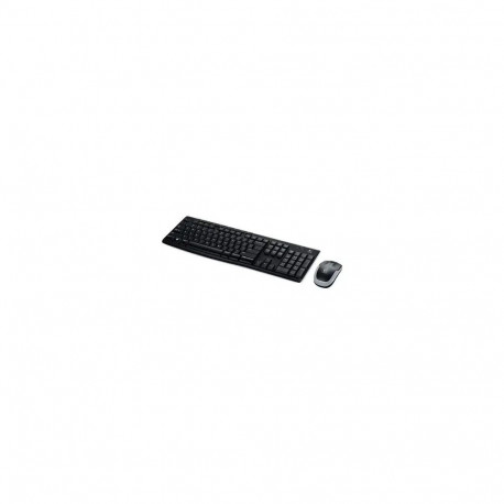 Logitech klaviatuuri ja hiire komplekt MK270 - US paigutus - must