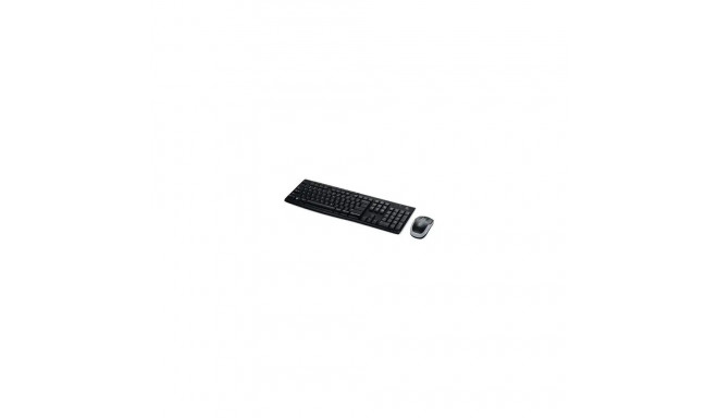 Logitech Keyboard and Mouse Set MK270 - US Layout - Black