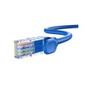 Round Cable Baseus Ethernet RJ45, Cat.6, 0,5m (blue)