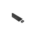 Logitech Keyboard and Mouse Set MK270 - US Layout - Black