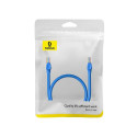 Round Cable Baseus Ethernet RJ45, Cat.6, 0,5m (blue)
