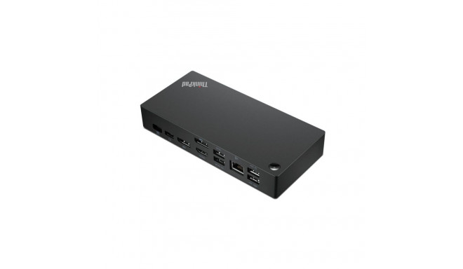 Lenovo ThinkPad Universal USB-C Dock (40AY0090EU) Docking station, Black