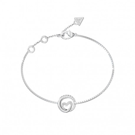 Ladies' Bracelet Guess JUBB05527JWRHS Silver