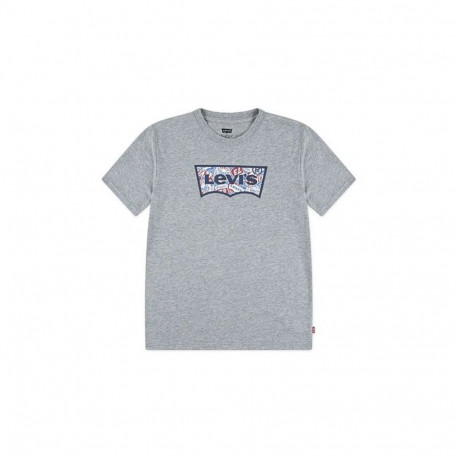 Laste Lühikeste varrukatega T-särk Levi's Lvb On The Road Batwing Helehall - 5 aastat