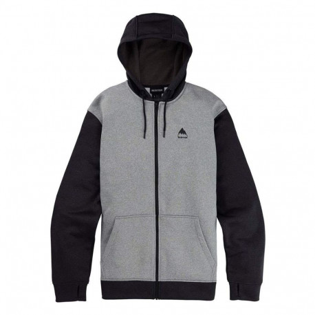 Dressipluus kapuutsiga, meeste Burton Oak Full-Zip Must - M