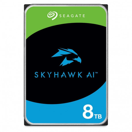 Seagate SkyHawk AI internal hard drive 8 TB 7200 RPM 256 MB 3.5" Serial ATA III (ST8000VE001)
