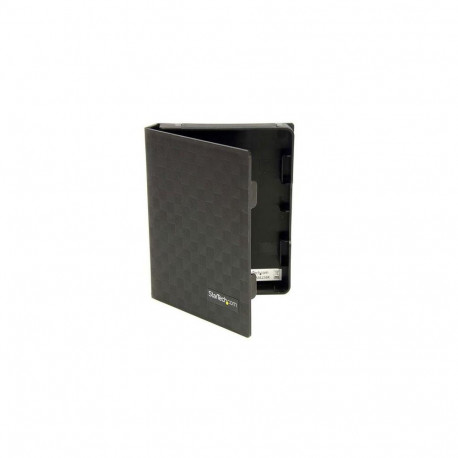 StarTech.com 2.5in Anti-Static Hard Drive Protector Case - Black (3pk), TAA-Compliant
