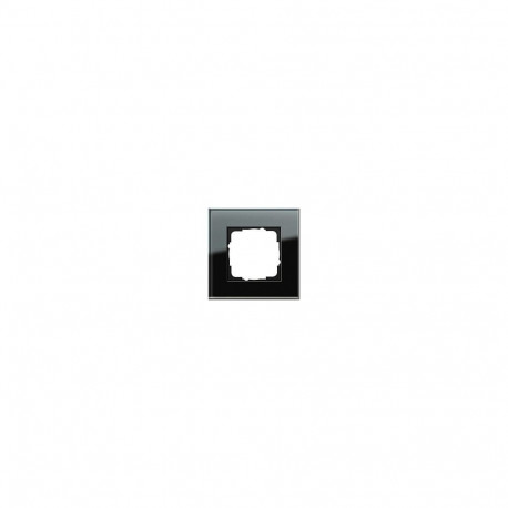 "GIRA 021105 Rahmen 1f Glas schwarz Esprit"