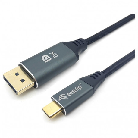 "Equip Adapter USB-C -> DisplayPort 8K60Hz 2.00m sw"