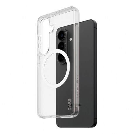 "CARE Urban Explorer Case Clear w White Qi Galaxy S26"