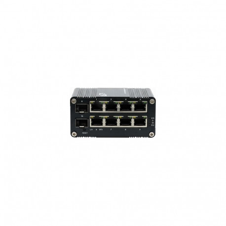 "EXSYS EX-62035M-SFP 10-Port Industrial Gigabit Mini Switch, Web Managed"