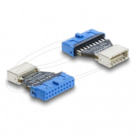 Delock adapter USB 5 Gbps 20 Pin pesa USB 5 Gbps Typ-E Key B pesaks