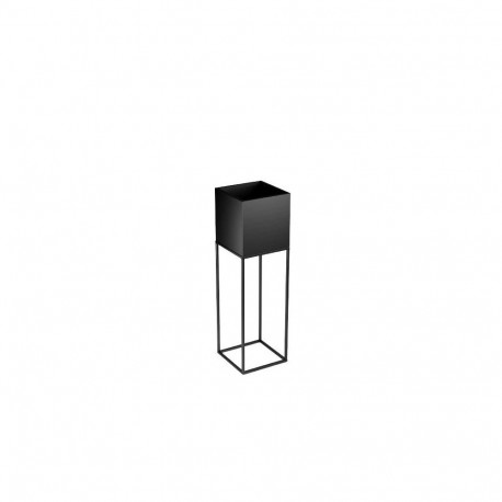FLOWER POT LORIENT M BLACK 19X19X67