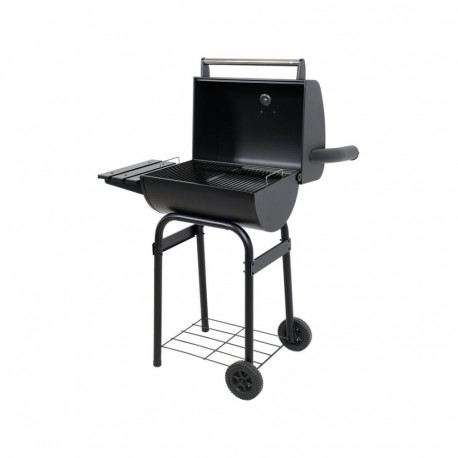 Lund 99902 söegrill kaanega, 47x34cm, 12.5kg, 2 ratast, termomeeter, emailitud, teras