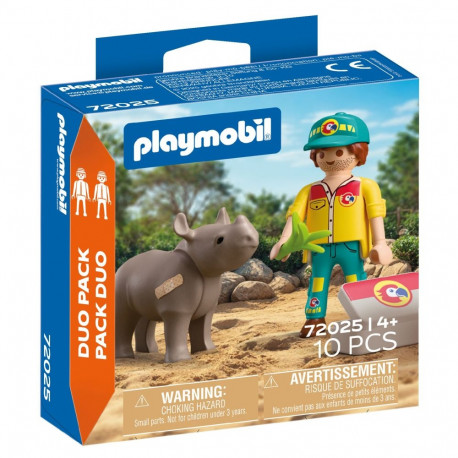 PLAYMOBIL DuoPack: Metsavaht koos ninasarvikuga 72025