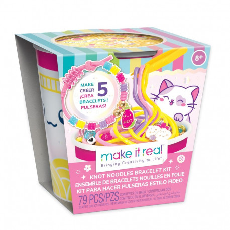 MAKE IT REAL Sõlmtehnikas käevõrude meisterdamiskomplekt