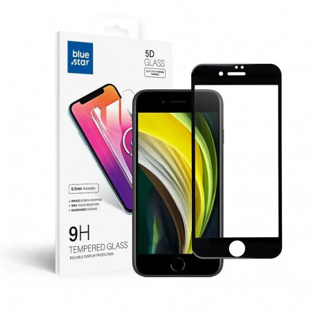 Blue Star 5D karastatud kaitseklaas telefonile iPhone 7 | iPhone 8 | iPhone SE (2020) | iPhone SE (2