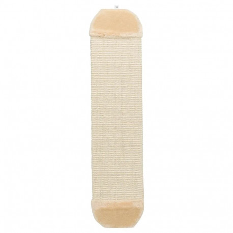 Nail sharpener : Trixie Scratching Board XL, sisal rug|plush, catnip, 18*78cm, natural|beige