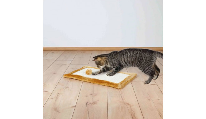 Nail sharpener : Trixie Scratching Mat 55*35cm, brown