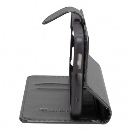 Tactical Field Notes book type phone case for Samsung Galaxy A17 5G black