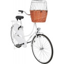 Trixie Bicycle basket with lattice, 44 × 48 × 33 cm, tan