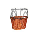 Trixie Bicycle basket with lattice, 44 × 48 × 33 cm, tan