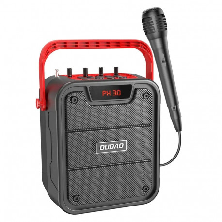 Dudao Y15s juhtmevaba kõlar 10W | 4800mAh | mikrofon karaoke must