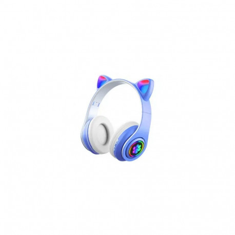 Goodbuy Paws wireless headsets for kids | bluetooth 5.0 | blue with white