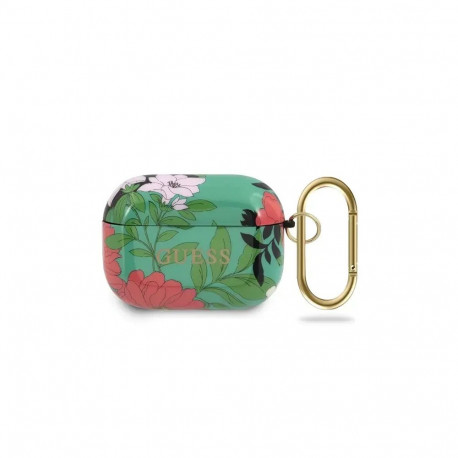 Guess GUACAPTPUBKFLO1 Silicone Case For Apple Apple Airpods Pro Floral N.1