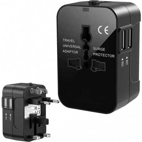 Fusion Accessories Fusion charger reisilaadija | 10.5W | USB-A | must