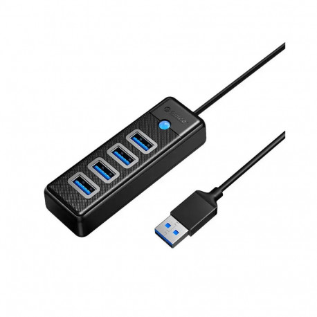Orico Hub USB to 4x USB 3.0, 5 Gbps, 0.15m (Black)