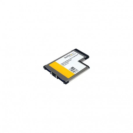 StarTech.com 2 pordiga süvistatav ExpressCard 54mm SuperSpeed USB 3.0 kaardiadapter UASP-ga - kahe p