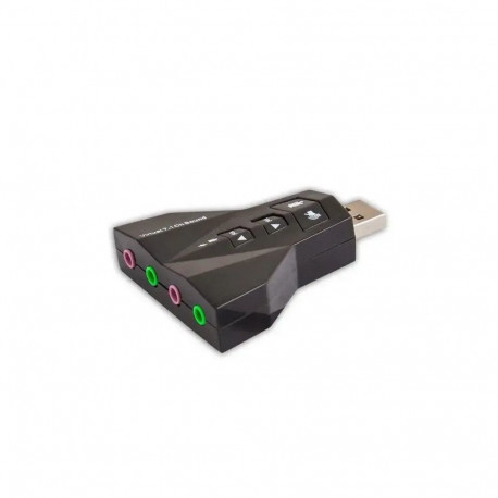 Fusion sound card USB | 7.1 | Adjustable Volume | Microphone