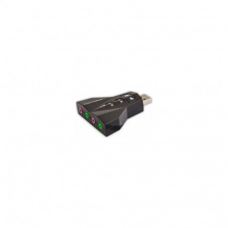 Savio AK-08 Sound Card USB | 7.1 | Adjustable Volume | Microphone