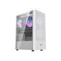 Darkflash A290 computer case + 3 fans (white)