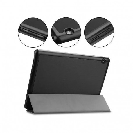 Tactical Book Tri Fold tahvelarvuti ümbris Galaxy Tab S9 FE+ must