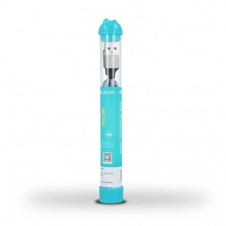 Devia Vogue data transfer and charging cable | USB-A to Micro USB | 12W | 1m