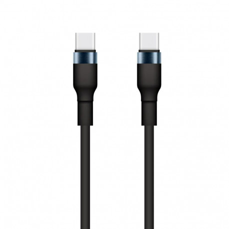 Setty KSC-C-131 data transfer and charging cable | USB-C to USB-C | 15W | 1m | black