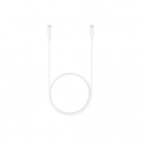 Samsung EP-DX510JWEGEU data transfer and charging cable | USB-C to USB-C | 100W | 1.8m | white