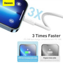 Baseus CALD000002 data transfer and charging cable | USB-C to Lightning | 20W | 1m | white