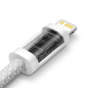 Baseus CALD000002 data transfer and charging cable | USB-C to Lightning | 20W | 1m | white