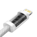 Baseus CALD000002 data transfer and charging cable | USB-C to Lightning | 20W | 1m | white